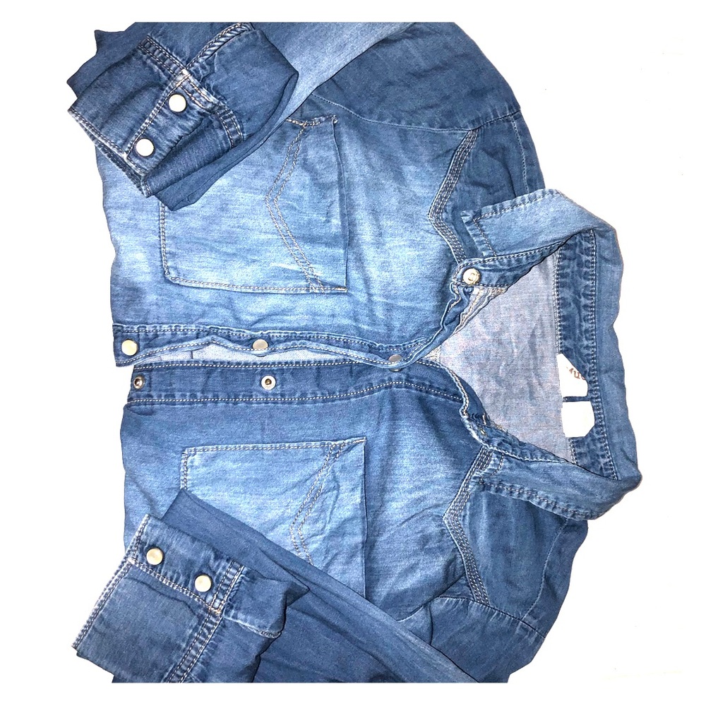 Denim button Up
